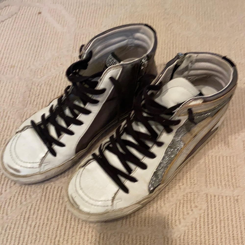 Golden Goose Slides, Size 8 women